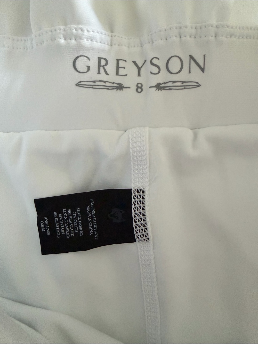 Greyson White Elastic-Waist Circle Mini Skirt - Picture 3 of 5